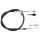 Parking brake cable 1,175 mm disc brake A.B.S. for SSANGYONG RODIUS and others