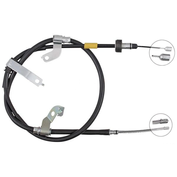 Parking brake cable 1,590 mm drum brake A.B.S. for KIA RIO and others