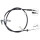 Parking brake cable 1,880 mm disc brake A.B.S. for HYUNDAI SANTA and others