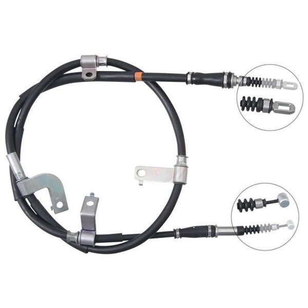Parking brake cable 1,675 mm disc brake A.B.S. for HYUNDAI SANTA and others