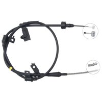 Parking brake cable 1,600 mm drum brake A.B.S. for KIA...