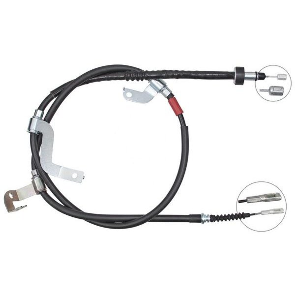 Parking brake cable 1,760 mm disc brake A.B.S. for KIA RIO and others