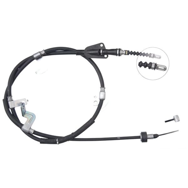 Parking brake cable 1,960 mm disc brake A.B.S. for HYUNDAI SANTA and others
