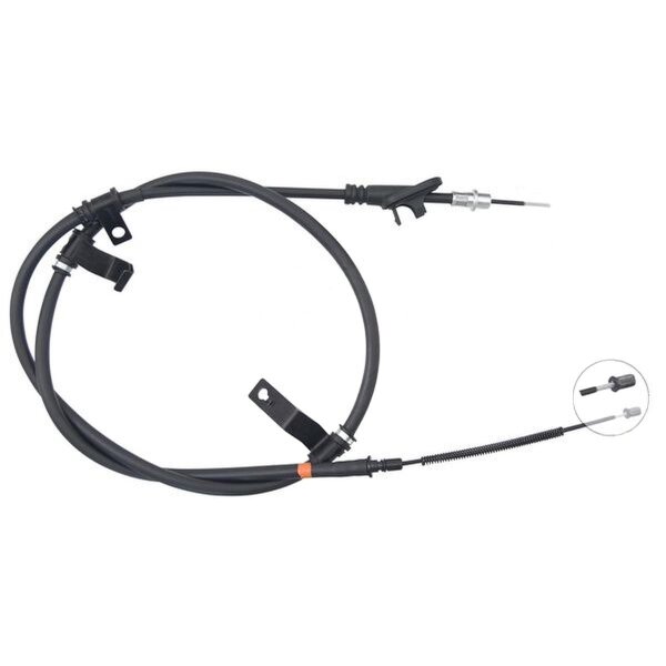 Parking brake cable no rolling 1,870 mm A.B.S. for HYUNDAI XG and others