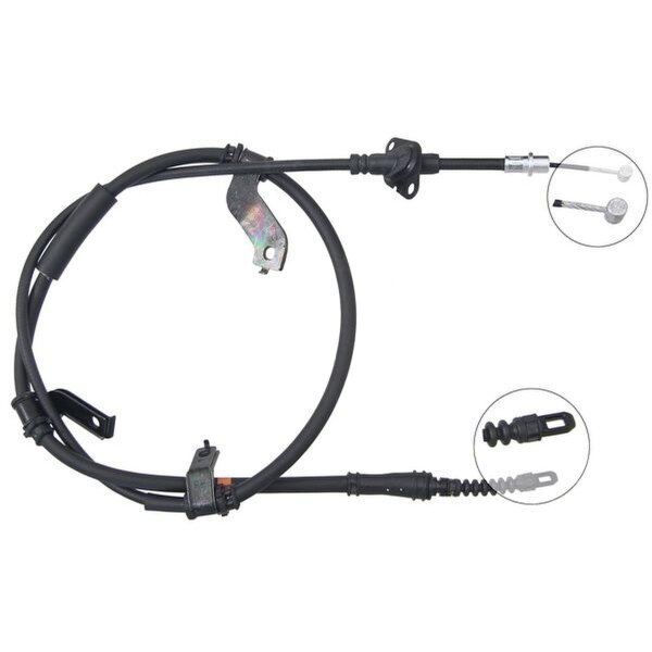 Parking brake cable 1,820 mm disc brake A.B.S. for HYUNDAI SONATA