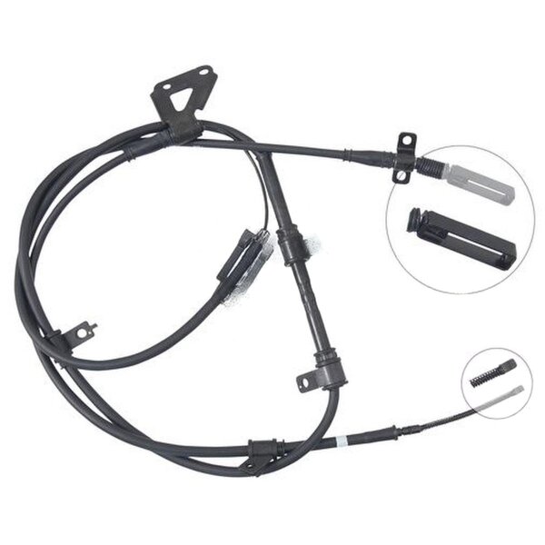 Seilzug Feststellbremse 3.100 mm Scheibenbremse A.B.S. für KIA CARNIVAL