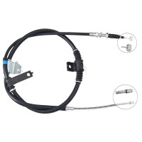 Parking brake cable 1,550 mm drum brake A.B.S. for...