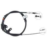 Parking brake cable 1,200 mm drum brake A.B.S. for...