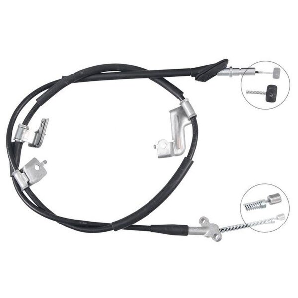 Seilzug Feststellbremse hinten links A.B.S. für HONDA CIVIC VII Hatchback