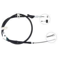 Parking brake cable 1,600 mm disc brake A.B.S. for SUBARU...