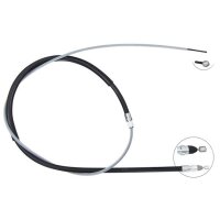 Parking brake cable 1,693 mm disc brake A.B.S. for BMW 3...