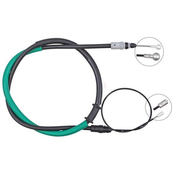 Parking brake cable 1,730 mm disc brake A.B.S. for e.g. RENAULT MASTER