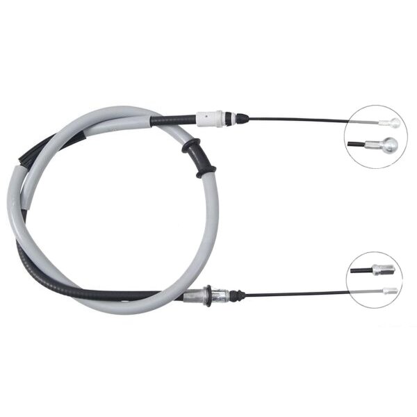 Parking brake cable 1,490 mm disc brake A.B.S. for e.g. OPEL MOVANO