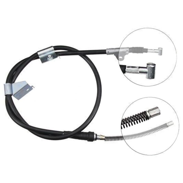 Parking brake cable 1,365 mm drum brake A.B.S. for NISSAN TERRANO