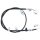 Parking brake cable 1,739 mm disc brake A.B.S. for SUBARU TREZIA and others