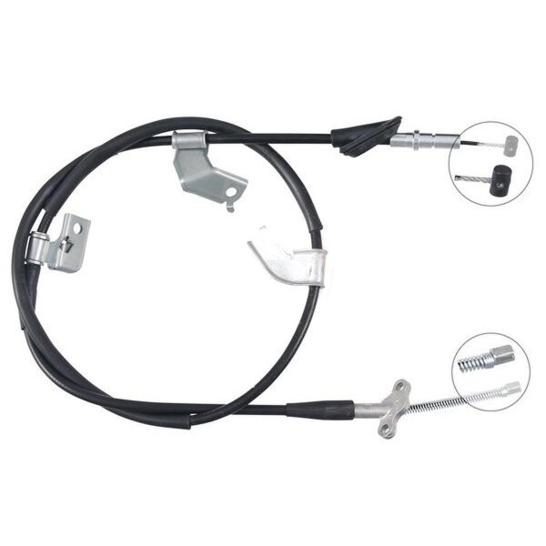 Parking brake cable no rolling 1.687 mm A.B.S. for HONDA CIVIC