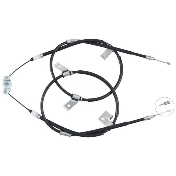 Parking brake cable 1,330 mm drum brake A.B.S. for OPEL ADAM