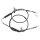 Parking brake cable 1,410 mm drum brake A.B.S. for FORD ECOSPORT