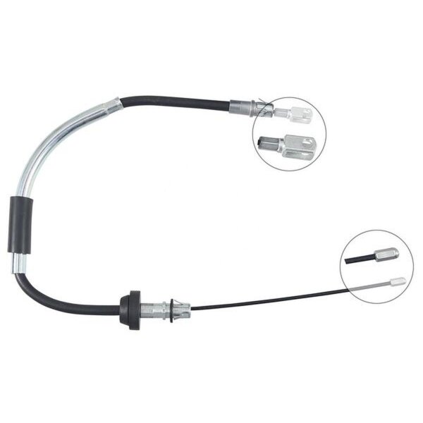 Seilzug Feststellbremse 741 mm Scheibenbremse A.B.S. für u.a. FORD TRANSIT