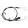 Parking brake cable 1,885 mm disc brake A.B.S. for SUBARU FORESTER