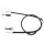 Parking brake cable 1,426 mm disc brake A.B.S. for e.g. OPEL TIGRA