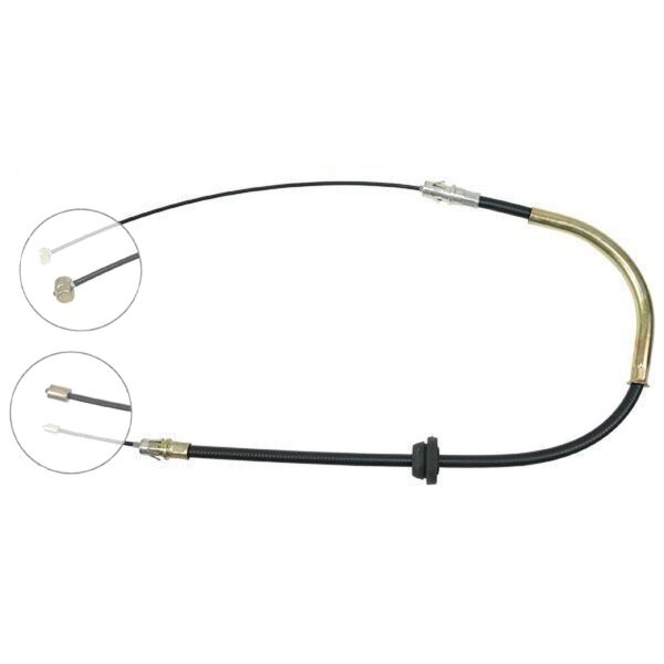 Parking brake cable 1,052 mm drum brake A.B.S. for FORD TRANSIT and others