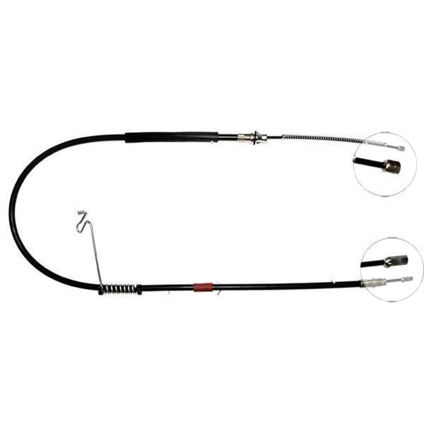 Parking brake cable 1,386 mm A.B.S. for FORD TRANSIT and others