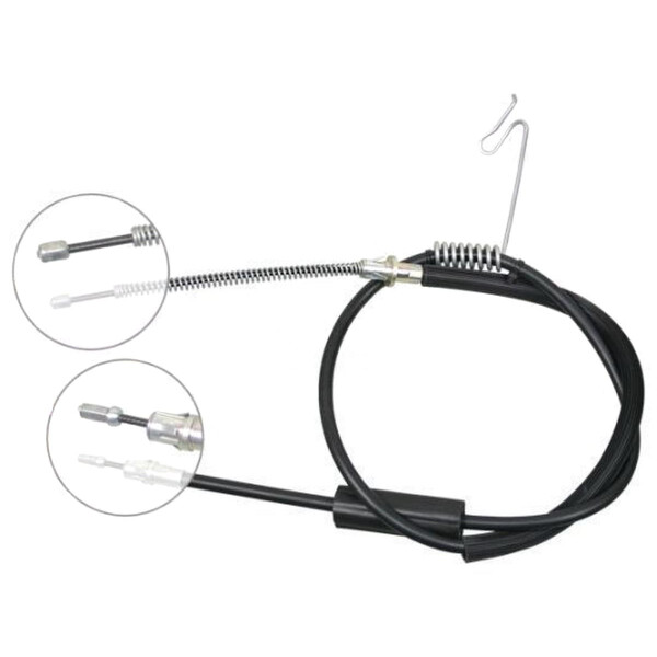 Parking brake cable 1,547 mm drum brake A.B.S. for FORD TRANSIT and others