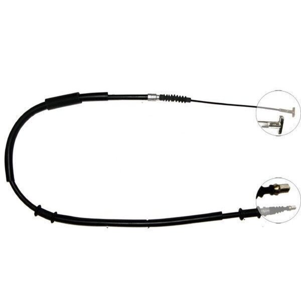Seilzug Feststellbremse 1.222 mm A.B.S. für u.a. LANCIA LYBRA