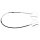 Parking brake cable 1,736 mm drum brake A.B.S. for FIAT DOBLO