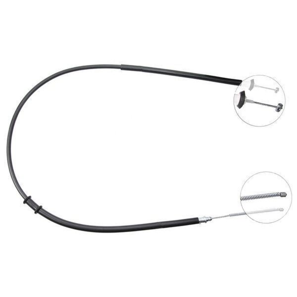 Parking brake cable 1,467 mm drum brake A.B.S. for FIAT PUNTO and others