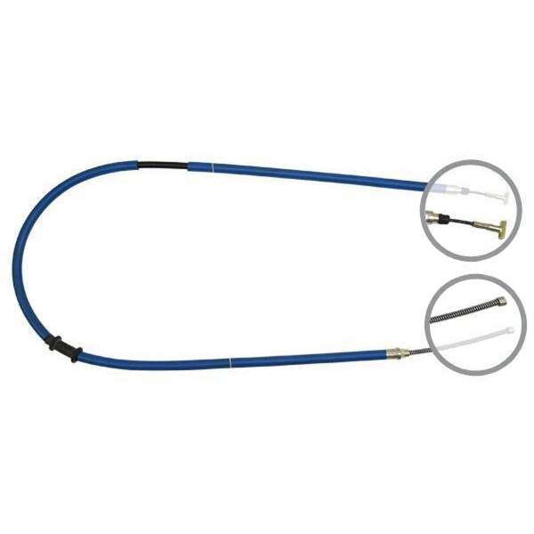 Parking brake cable 1,501 mm drum brake A.B.S. for FIAT STILO and others