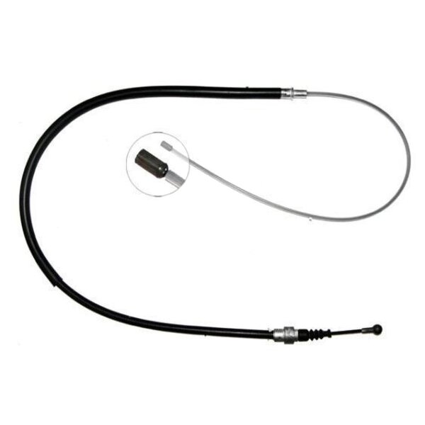 Parking brake cable 1,450 mm disc brake A.B.S. for SKODA OCTAVIA and others