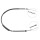 Parking brake cable 1,057 mm drum brake A.B.S. suitable for AUDI A2