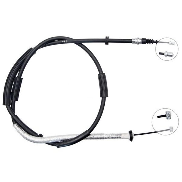 Parking brake cable 1,670 mm disc brake A.B.S. for FIAT STILO and others