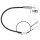 Parking brake cable 1,046 mm A.B.S. for MERCEDES-BENZ VANEO and others