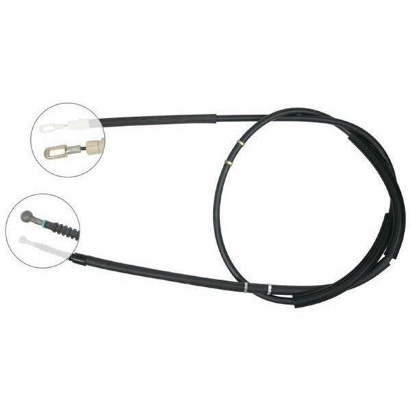 Parking brake cable 2.005 mm disc brake A.B.S. for e.g. AUDI A4