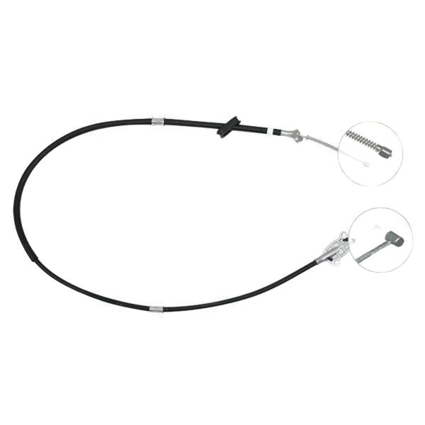 Seilzug Feststellbremse 1.650 mm Trommelbremse A.B.S. für u.a. DAIHATSU SIRION