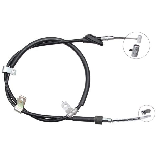 Seilzug Feststellbremse 1.635 mm Trommelbremse A.B.S. für u.a. SUZUKI LIANA