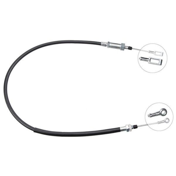 Parking brake cable 1,137 mm A.B.S. for FIAT DUCATO and others