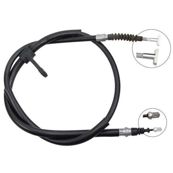 Parking brake cable 1,271 mm disc brake A.B.S. for FIAT MULTIPLA and others