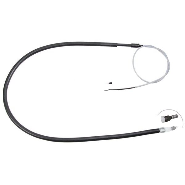 Parking brake cable 1,910 mm disc brake A.B.S. for e.g. PEUGEOT 208