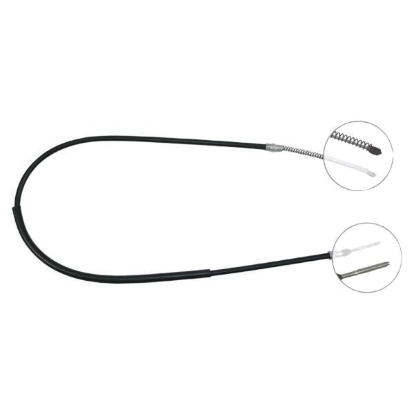 Parking brake cable 1.315 mm drum brake A.B.S. for SUZUKI SAMURAI