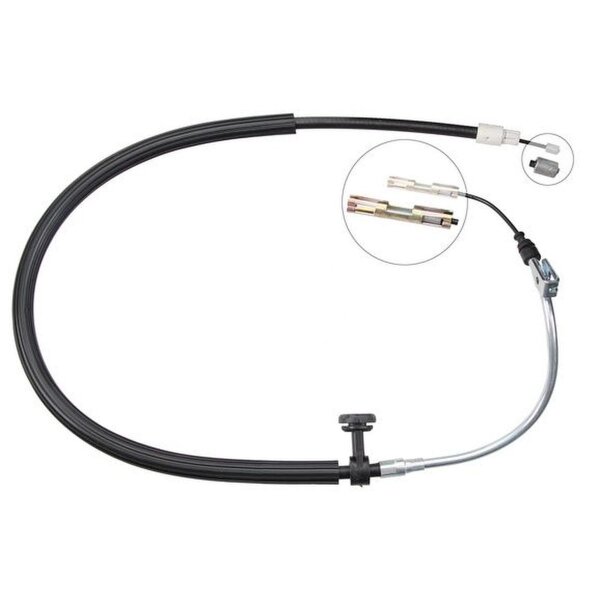 Parking brake cable 1,250 mm disc brake A.B.S. for e.g. MB E-CLASS