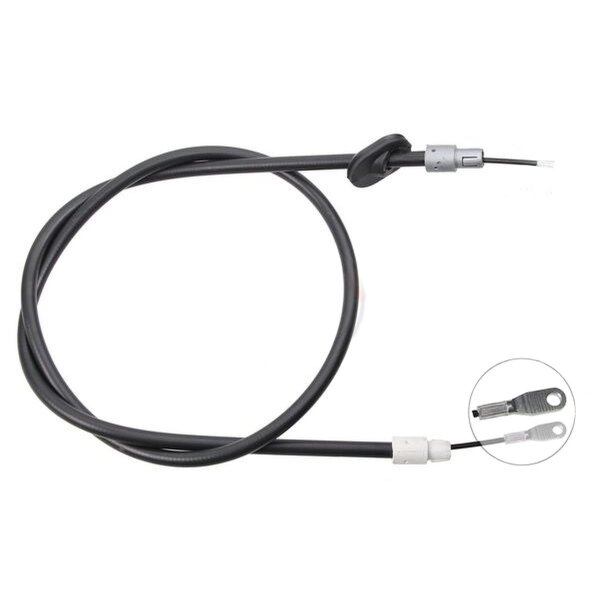 Parking brake cable no rolling 1,445 mm A.B.S. for MB M-CLASS