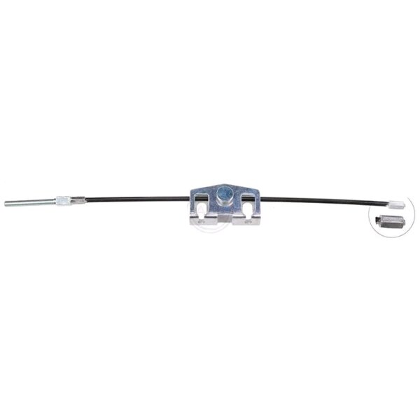 Parking brake cable 317 mm disc brake A.B.S. for e.g. NISSAN X-TRAIL