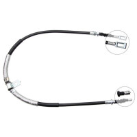 Parking brake cable 985 mm disc brake A.B.S. for NISSAN...
