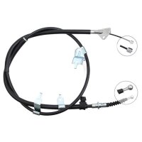 Parking brake cable 1,665 mm A.B.S. for TOYOTA URBAN and...