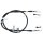 Parking brake cable 1.962 mm disc brake A.B.S. for e.g. HYUNDAI SANTA