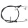 Parking brake cable no rolling 1.505 mm A.B.S. for SUZUKI IGNIS